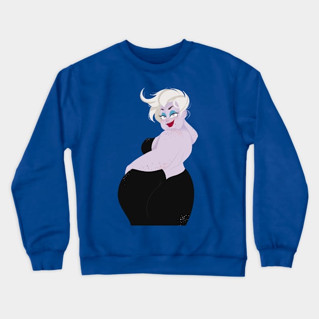 Witch of the sea Crewneck Sweatshirt by Bittersweet_Glow